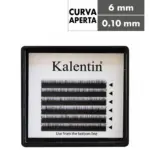 Kalentin Extensión de Cejas Curl I Black 6mm